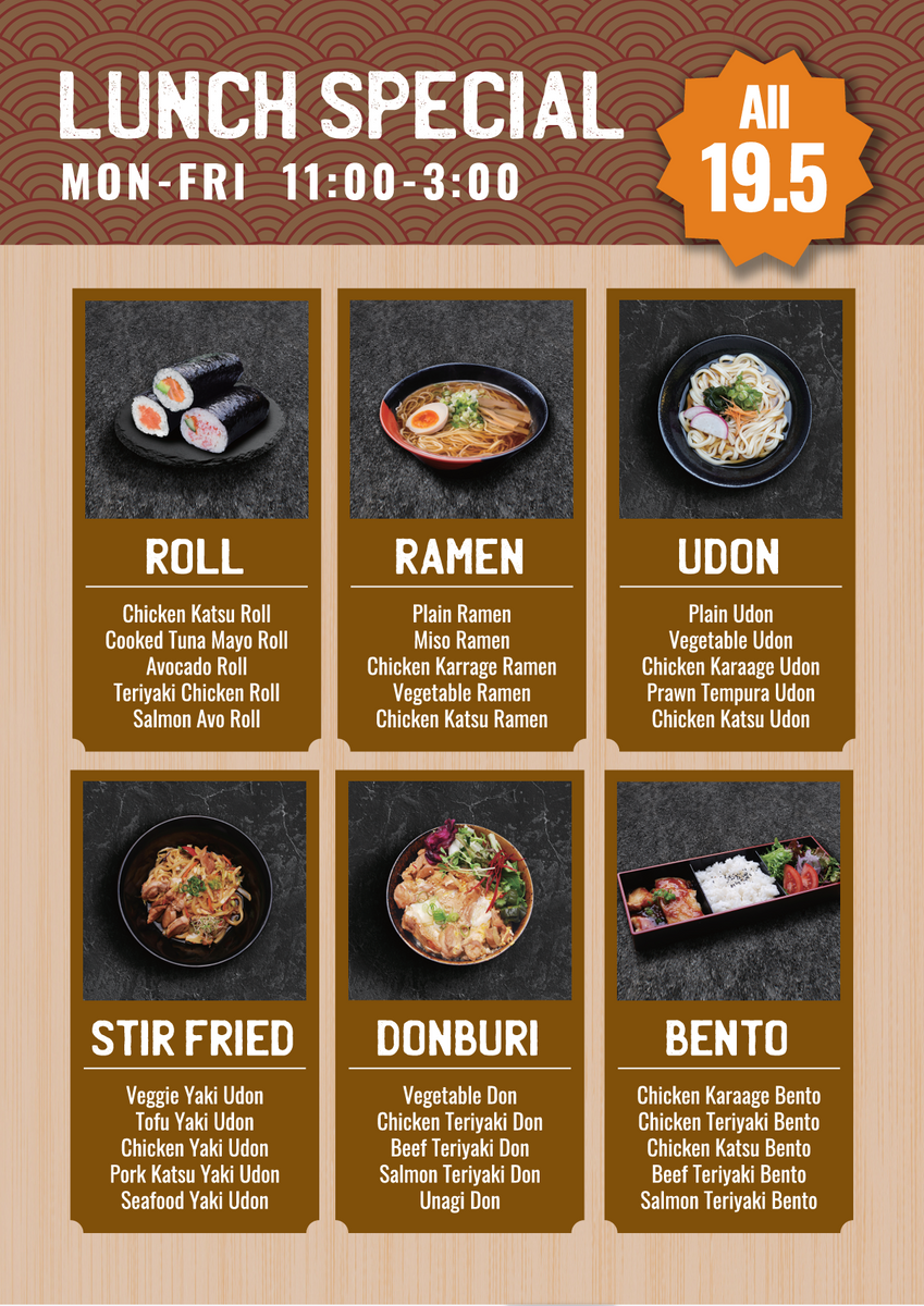 Lunch Special Menu Template usefuldesign