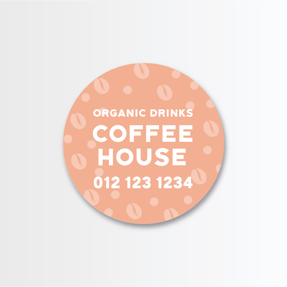 Coffee House Sticker