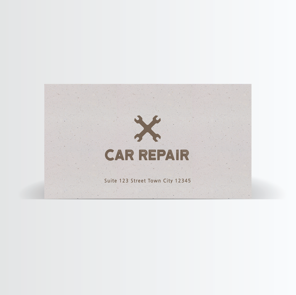 Car Repair Business Card