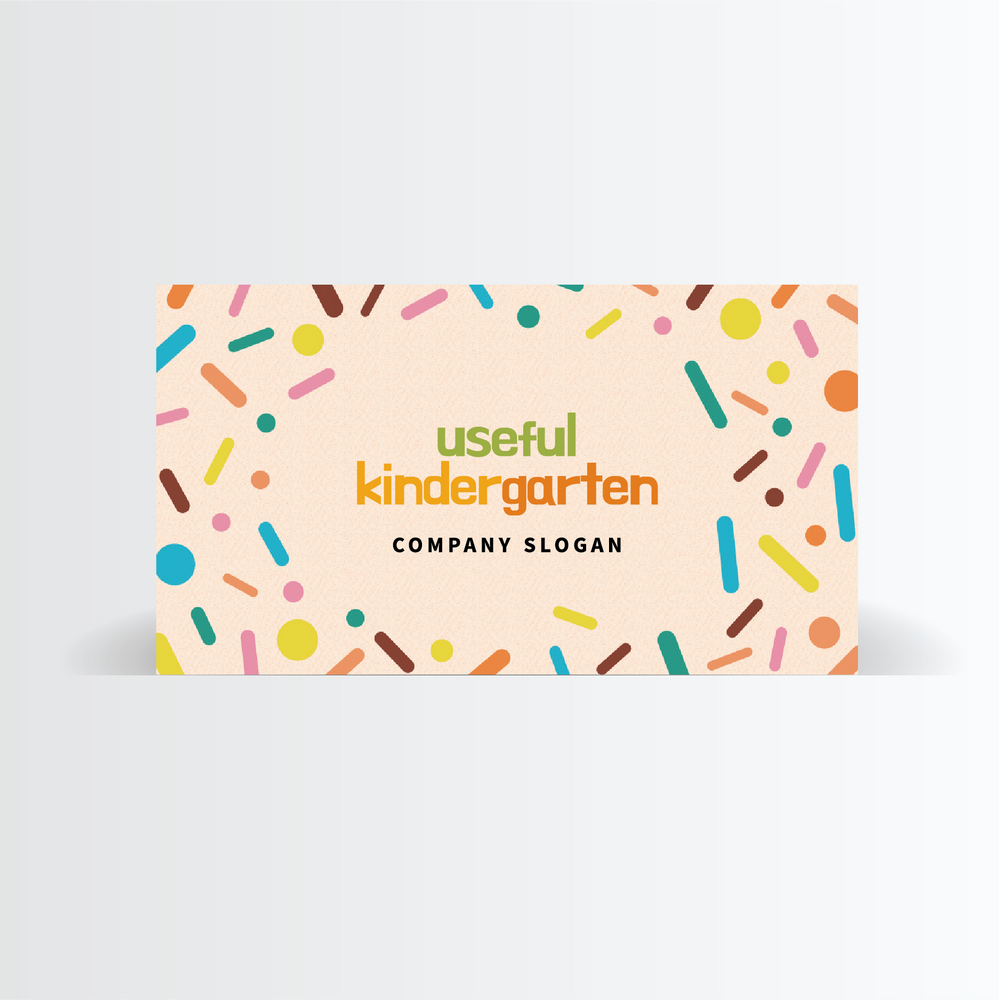Kindergarten Business Card