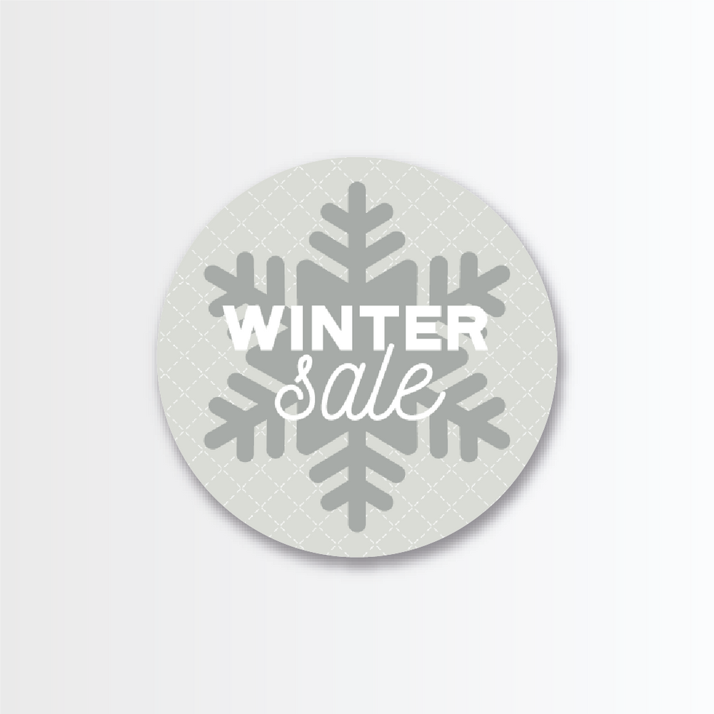 Winter Sale Sticker