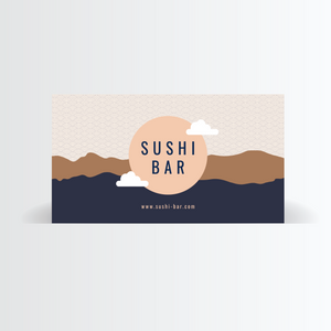 
                  
                    Sushi Bar Business Card
                  
                