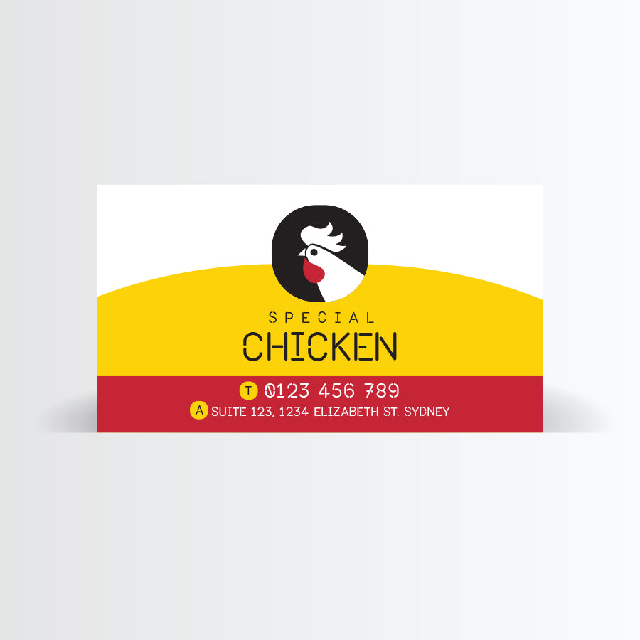 Chicken Coupon Business card