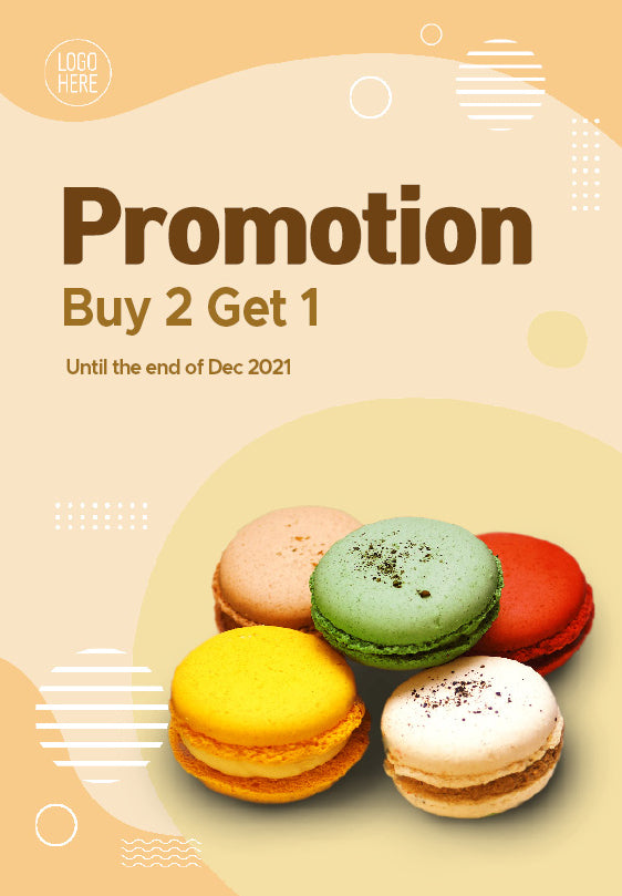 Dessert Promotion Poster