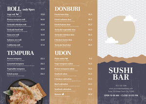 
                  
                    Sushi Bar Flyer Templates
                  
                