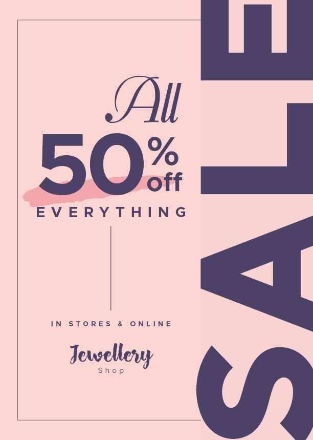 50% SALE Poster