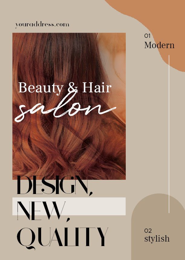 Hair Beauty salon poster