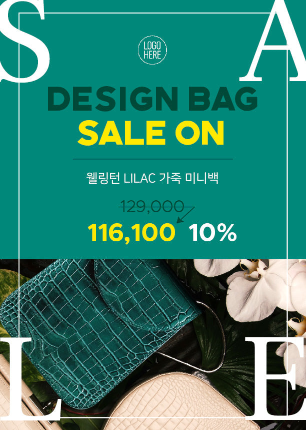 Design bag sale poster