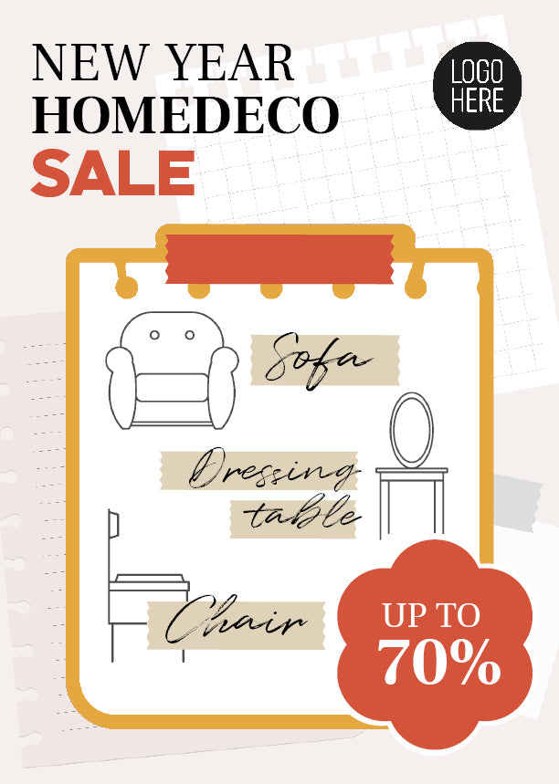 Homedeco sale poster