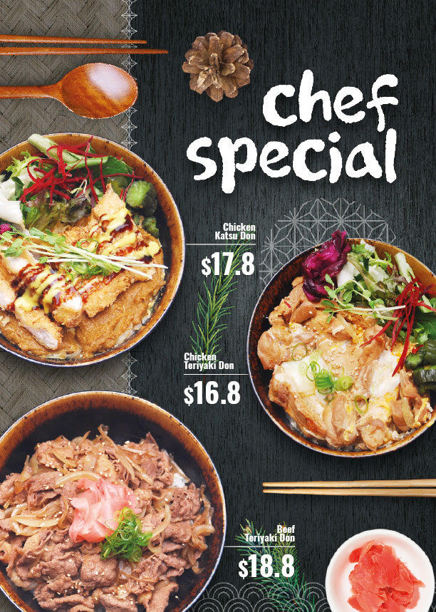 Chef Special Don Poster