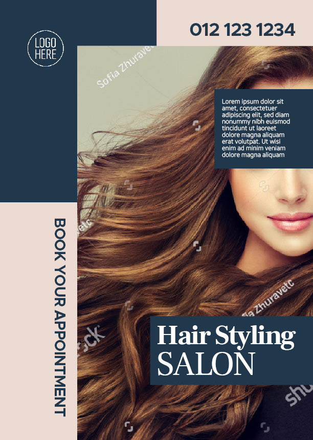 Hair Salon Poster Template