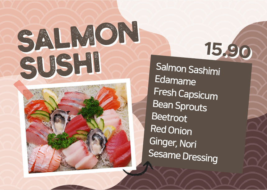 Sushi Poster Template