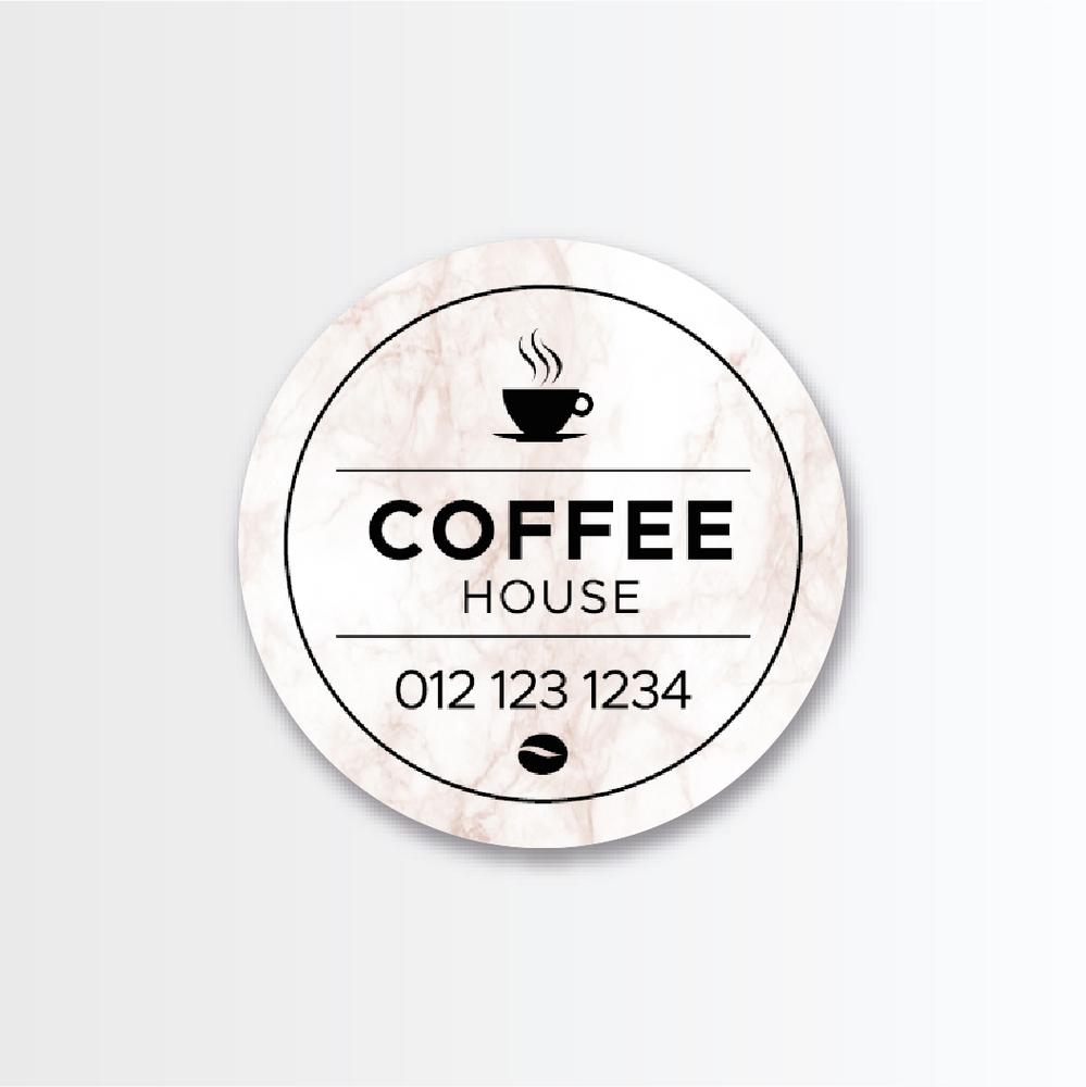 Coffee Shop Sticker