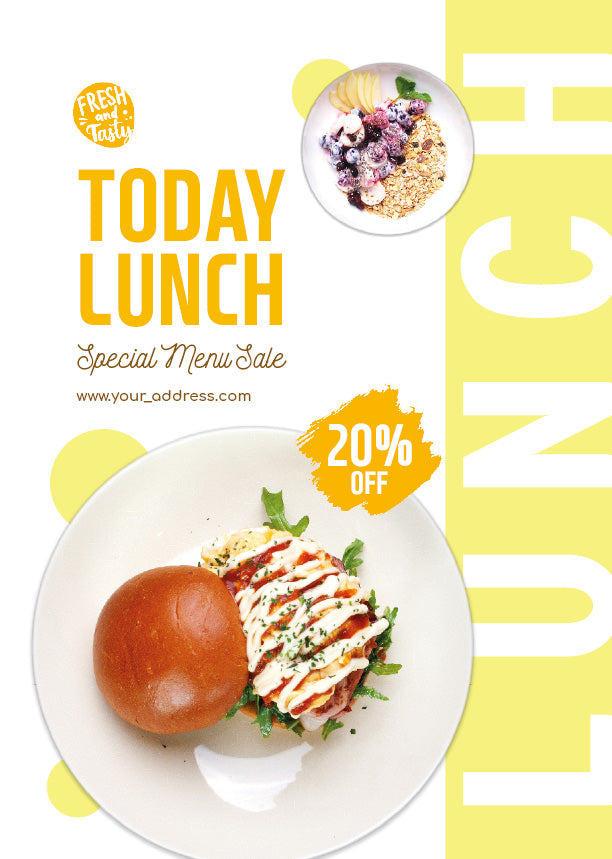 Today Lunch Sale Poster