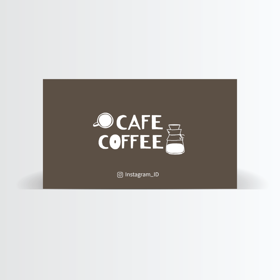 Free Coffee Business card