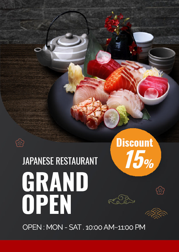 Sushi bar OPEN Poster2