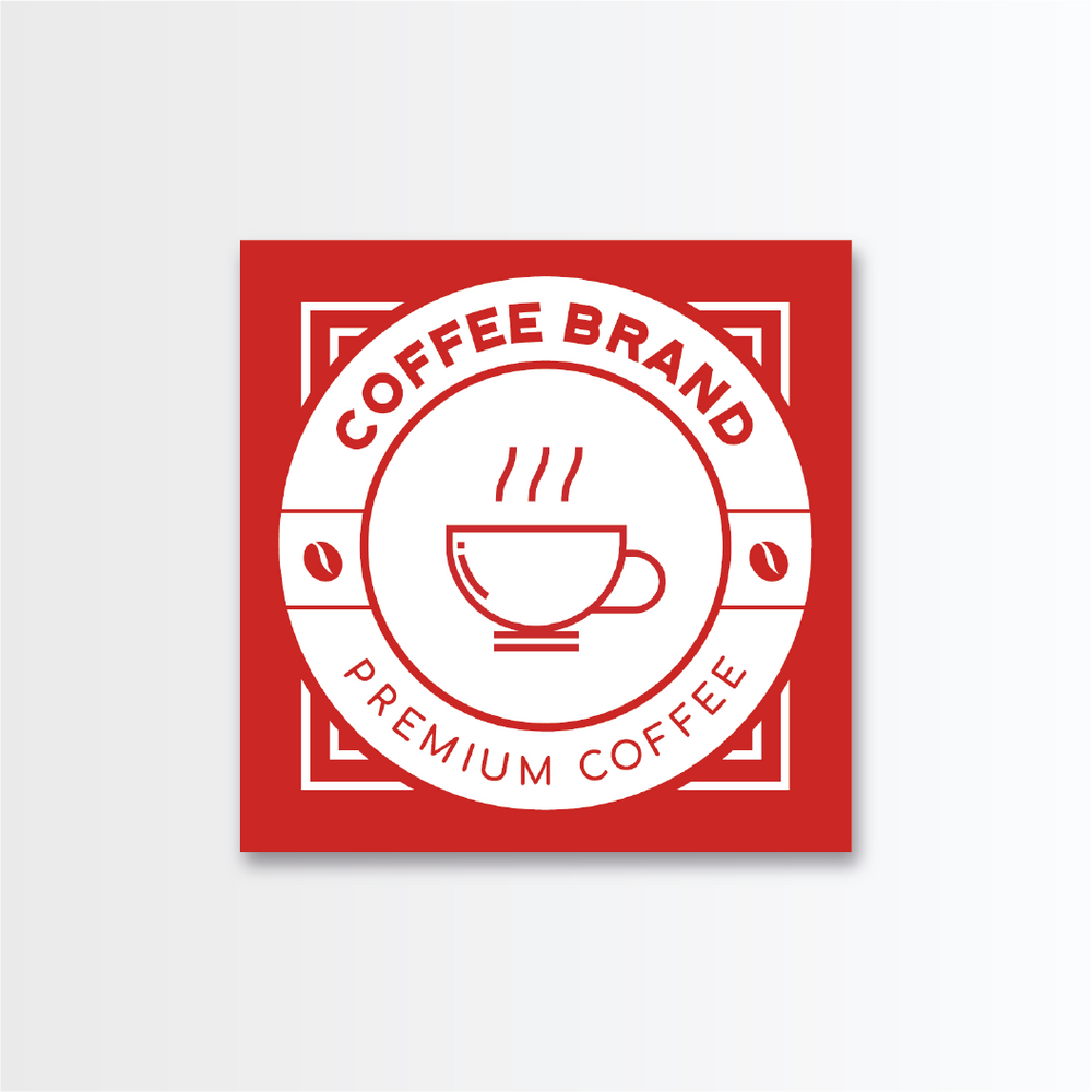 Coffee Shop Sticker