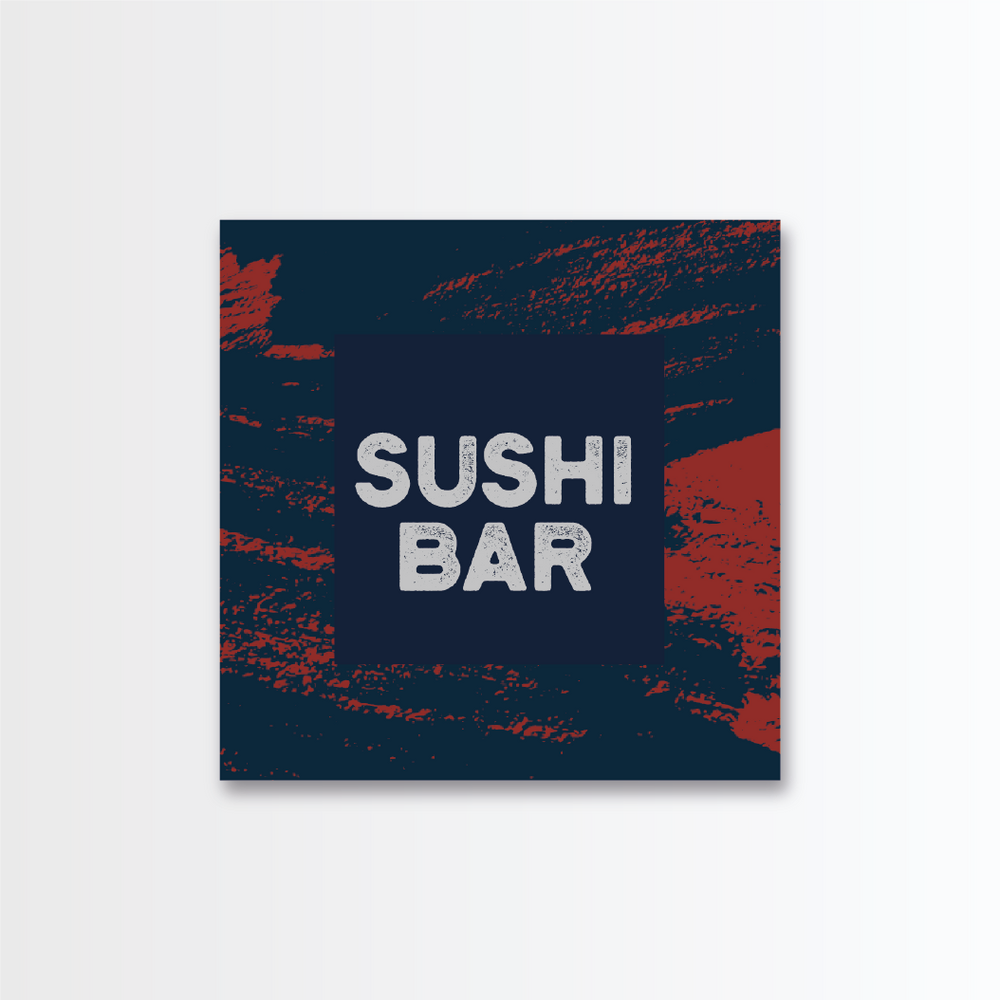 Sushi Bar Sticker